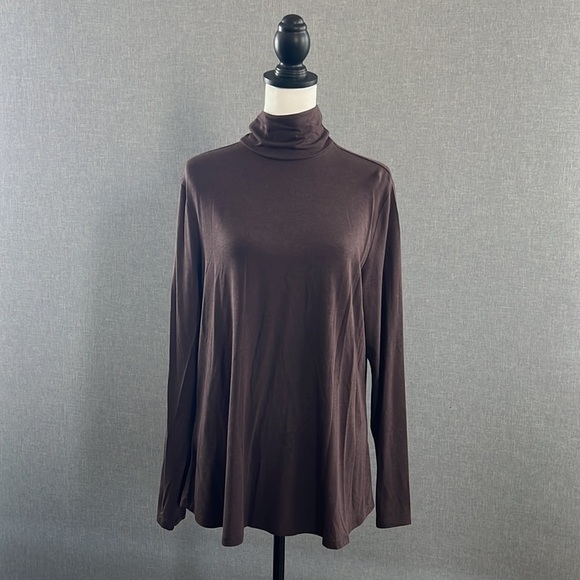 THREE Halston Essentials Turtlenecks - Large - Picture 2 of 5